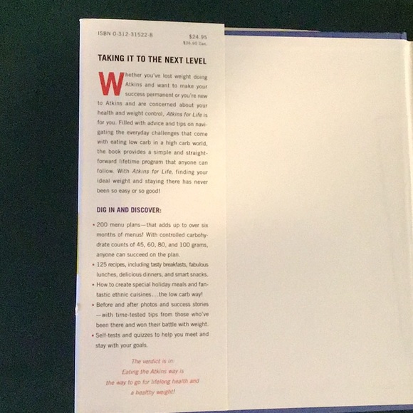 New Atkins for Life Book - Picture 3 of 3